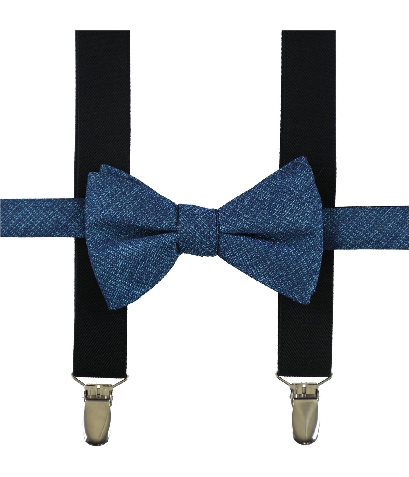 Мужской галстук-бабочка Alfani на средних подтяжках Черный Один размер 4490₽