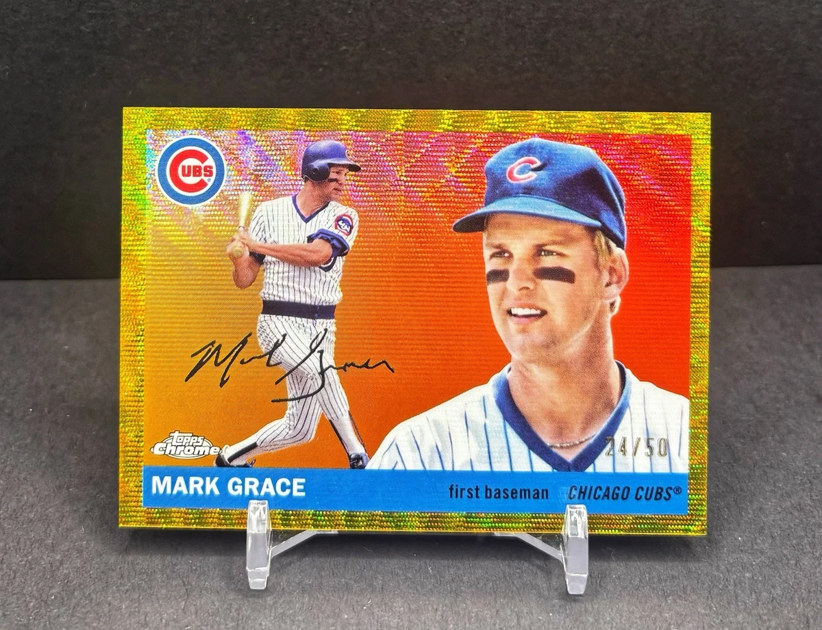 Mark Grace Baseball Serial Numbered Sports Trading Cards 