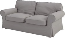 Cotton Ektorp Loveseat Cover Replacement is Made Compatible for IKEA Ektorp L...