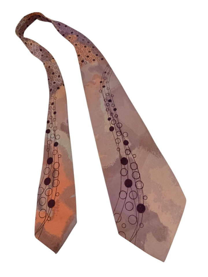 Lote de 10 corbatas vintage para hombre de la década de 1940 | Corbatas novedosas Swing Era Silk Rayon MCM Foto 3 de 4