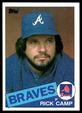1985 Topps Rick Camp Atlanta Braves #491 21839