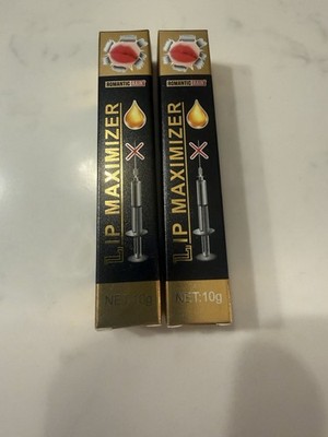 LOT OF 2 - Kiss Beauty Lip Maximizer Gloss Lip Plumper 5ML NEW EXP: 08/2028