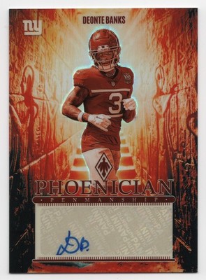2024 Panini Phoenix DEONTE BANKS #PP-DBS Pandora Phoenician Penmanship Auto