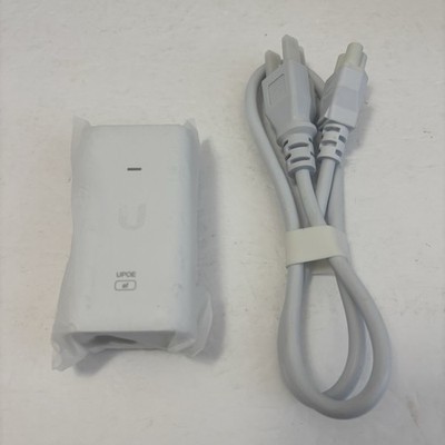 NEW Ubiquiti Networks U-POE-AF PoE Injector Switching Gigabit Power Supply