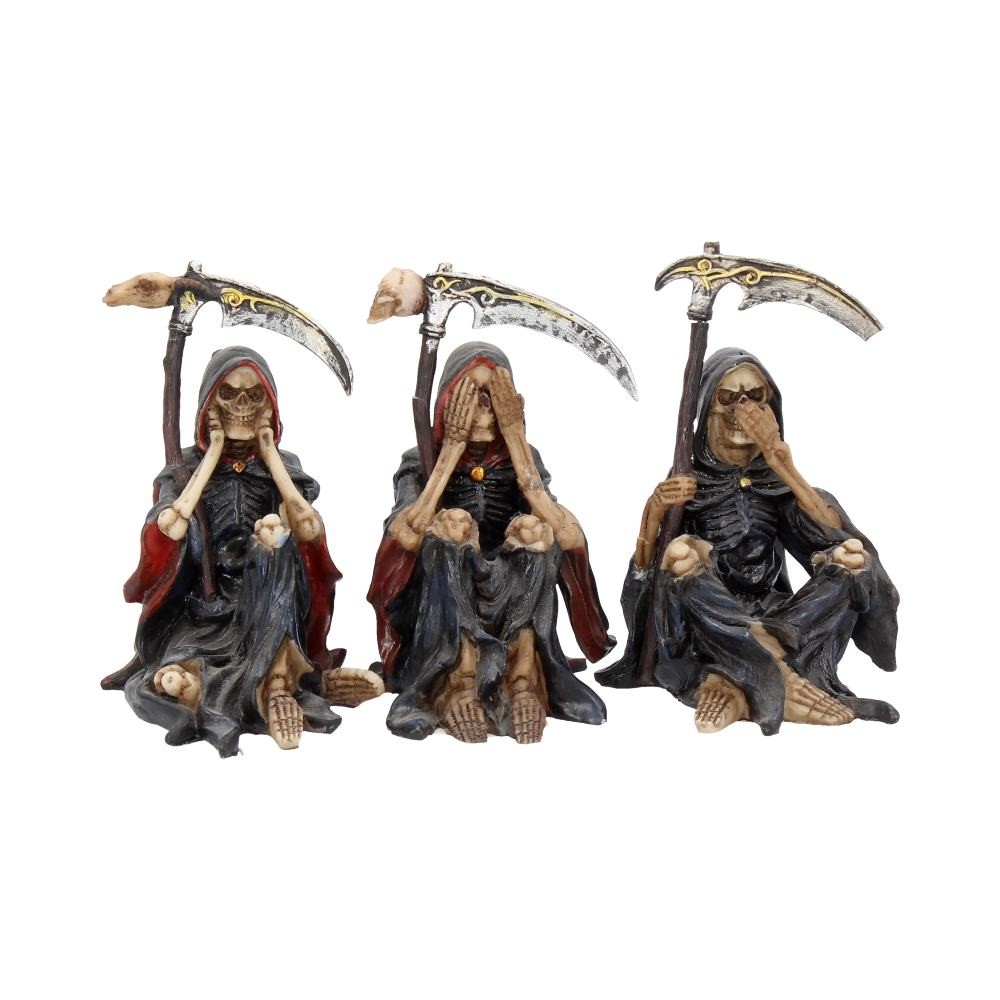 Nemesis Now Something Wicked (Set of Three) Figurine 13cm Black - Image 3