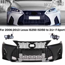 Fit for 2006-2013 Lexus IS250 IS350 Upgrade to 21+ F-Sport Front Bumper Body Kit