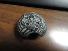 National Issue Boy Scout Neckerchief Slide, Classic Design     c47