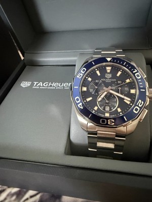 Tag Heuer Aquaracer Quarz Chronograph 43mm Herrenuhr - CAY111B.BA0927