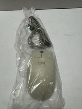 IBM Mouse White Sealed In Bag New Old Stock See Pics Free Shipping