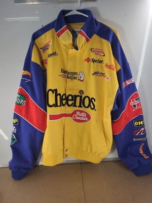 Petty Racing Bobby Labonte #43 Cheerios Wateree Jacket Nascar Men's L  Vintage