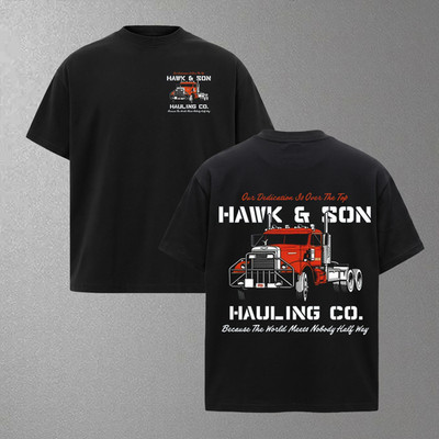 Over The Top Trucker mens graphic t shirts Vintage Gift For Truck Drivers