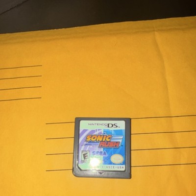 SEGA Sonic Rush Nintendo DS 2005 *Game Cartridge Only* Tested Works!