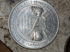 1939 Golden Gate International Exposition Souvenir  Coin Union Pacific Railroad