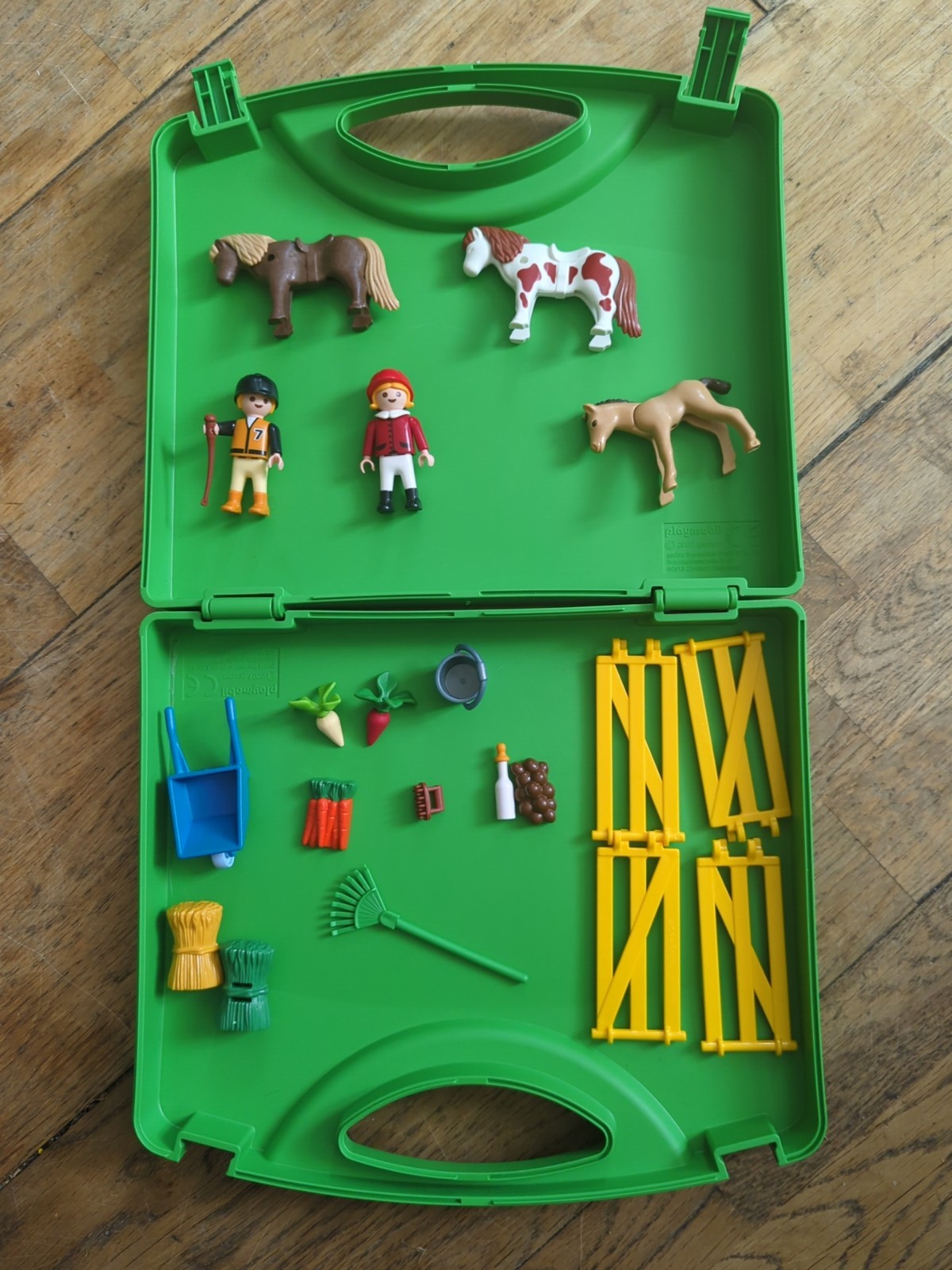 Playmobil Country Rider and Ponies Carrying Case