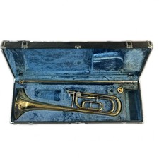 Yamaha YSL-646 Tenor Bass Trombone Gold Lacquer Serviced w/ Denis Wick 5BS Case