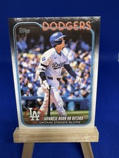 2024 Topps Shohei Ohtani Japanese Born HR Record #US123 Dodgers