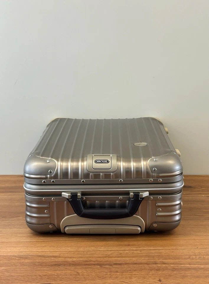 Rimowa Lufthansa Topas Privat Jet Cabin Trolley 2 Rollen (pre LVMH) 32 Liter NEU - Bild 3 von 4