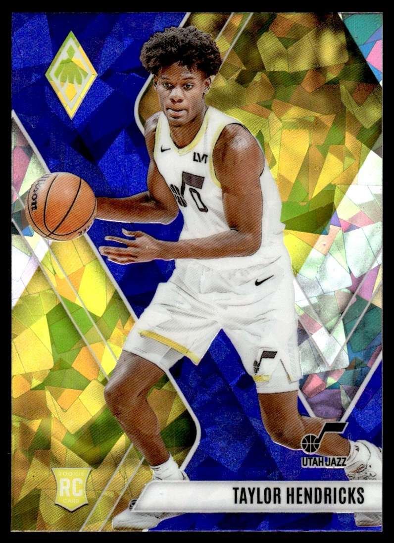 2023-24 Panini Phoenix Blue Ice Taylor Hendricks Utah Jazz #264