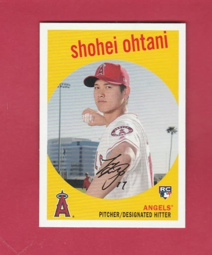 SHOHEI OHTANI RC 2018 Topps ARCHIVES Rookie Card # 50  !! MINT