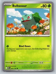 Bulbasaur 001/132 Mega Evolution Common