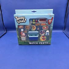 Teeny Tinies Teeny Watch Party Mini Food Playset Tailgate Party 20 Piece Set NIB
