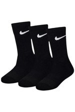 Nike Kid's Boy 3-Pack Dri-FIT Performance Crew Socks Black