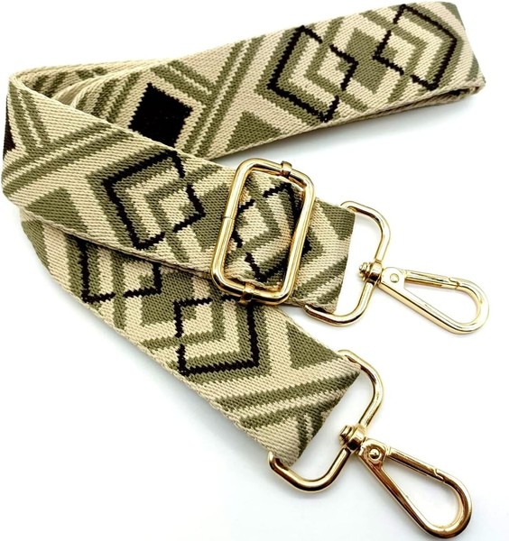 Verstellbarer Schultergurt Tasche 3,8 Cm Breite Karabiner-image