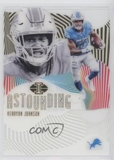 2019 Panini Illusions Astounding Kerryon Johnson #AST-KJ 1h5