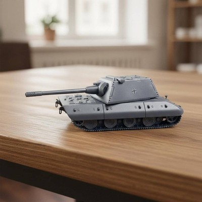 1:72 E-100 Scale Model Modellpanzer Legierung Militärmodell Geschenk