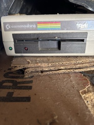 Vintage Commodore 64 Model 1541 Single Drive Floppy Disk - Untested No Cords
