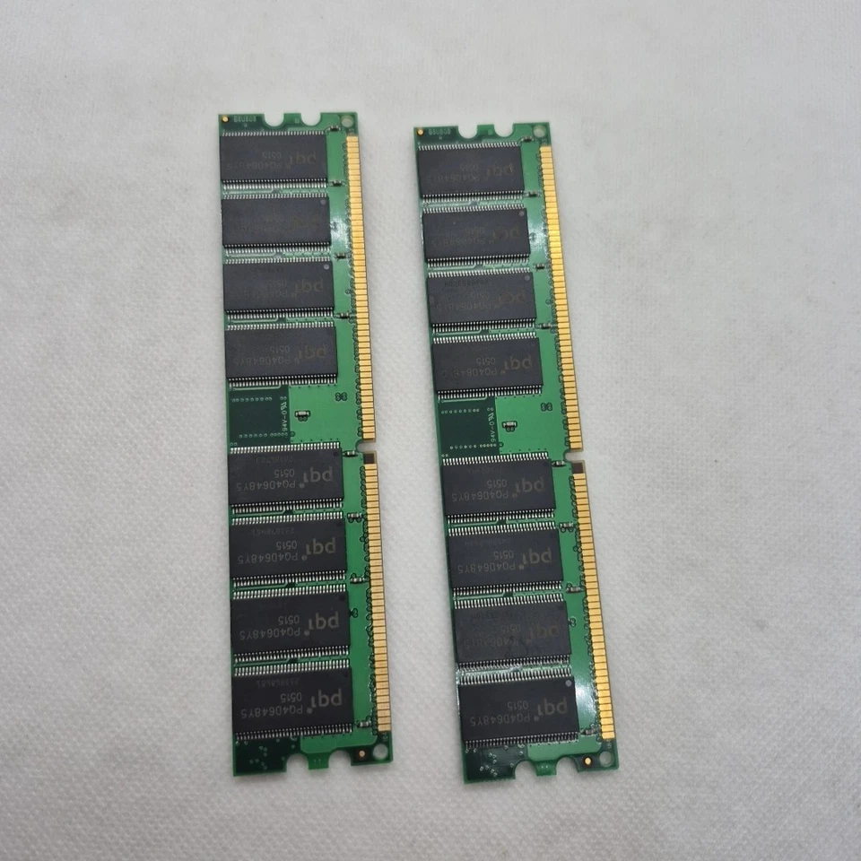Centon PC-3200 (DDR-400) 1GB DIMM 400 MHz PC-3200 DDR SDRAM Memory X 2 - Image 2 of 2