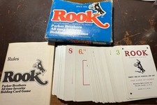 1978 ROOK Card Game Parker Brothers Cards The Game of Games Vintage