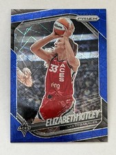 2025 Panini Prizm WNBA #41 Elizabeth Kitley Blue Velocity Prizm