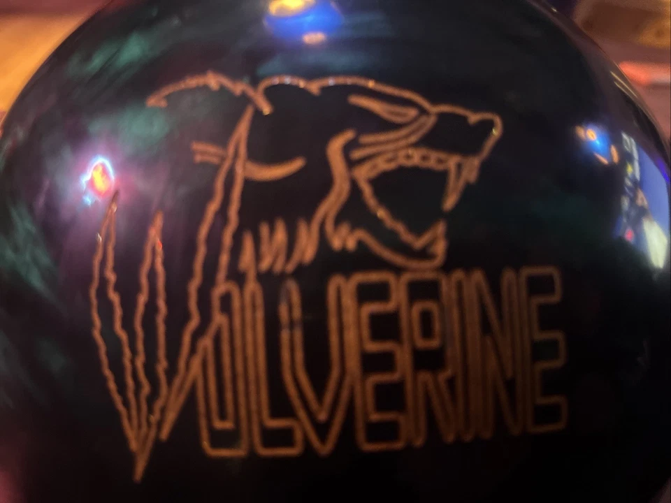 Bola de boliche Global S70 Wolverine, 15 libras, ligeramente usada Foto 3 de 4