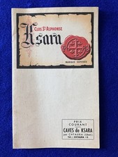 Rara lista de vinos libaneses Caves de Ksara bodega más antigua y más grande del Líbano