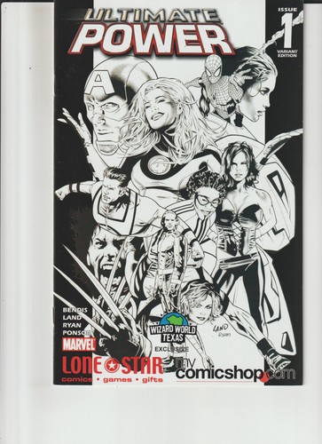 Ultimate: Power #1 VARIANT (Marvel Comics 2006) VERY FINE/NEAR MINT 9.0