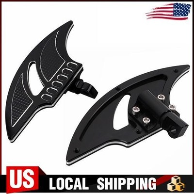 Rear Passenger Floorboards Foot Pegs For Harley Touring Road King Glide Dyna