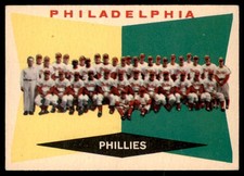 1960 Topps Set Break Philadelphia Phillies #302 EX-EXMINT