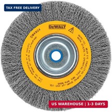 6-Inch Crimped Wire Wheel For Bench Grinder Premium Quality Safety Ensured New