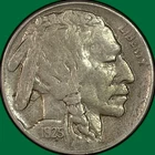 1925-D Buffalo Nickel Choice Very Fine VF+/XF Coin #41494