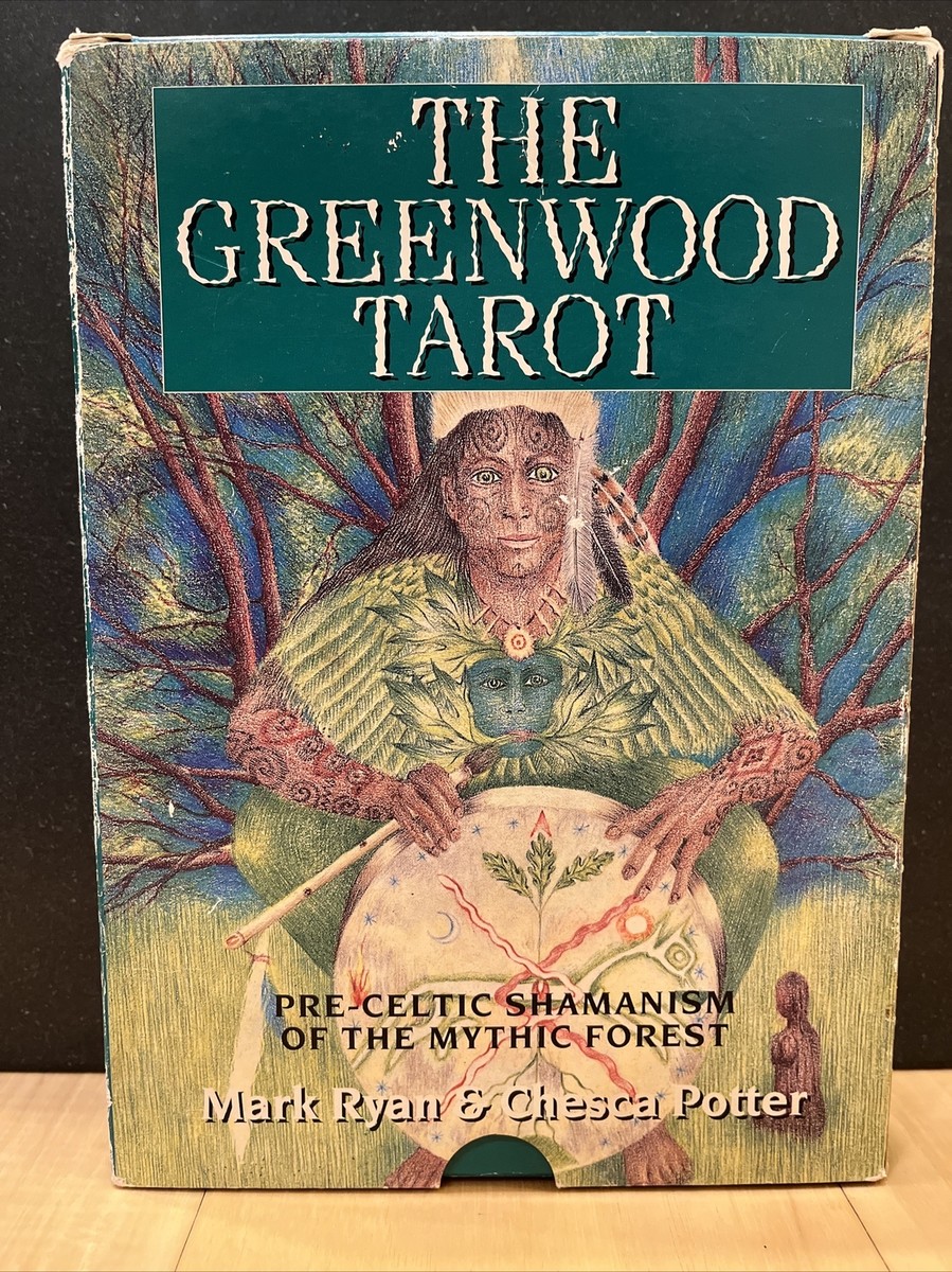 The Greenwood Tarot タロットカード Greenwood Tarot Box Set: Deck + Book — Mark Ryan & Chesca Potter