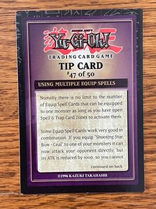yugioh card tips Yugioh Tip Card