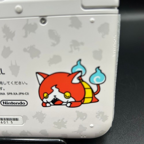 Nintendo 3DS LL Yo-kai Watch Jibanyan Limited Edition Console Bundle RARE JP - Picture 6 of 19