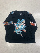 San Jose Sharks SHARK UPRISING Shirsey M 3/21/20 SGA Jersey Cancelled Game RARE