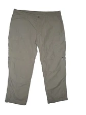 The North Face Hiking Pants Mens 40 Short Nylon Convertible Tan Gorpcore Trail