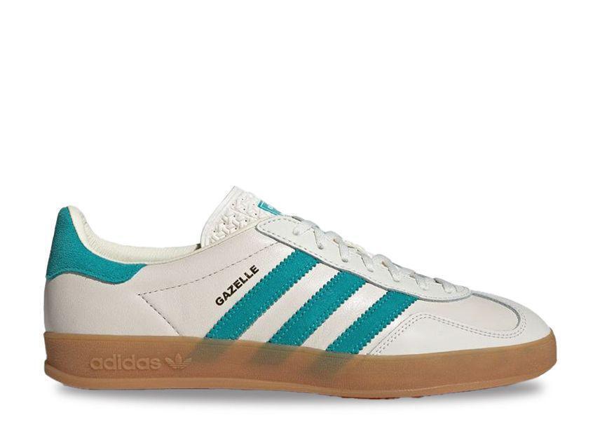 adidas Originals Gazelle Indoor Chalk White White Gum 25cm JI2583 
