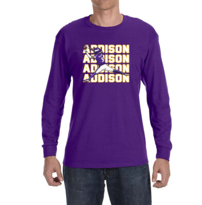 Jordan Addison Text Pic Long sleeve shirt