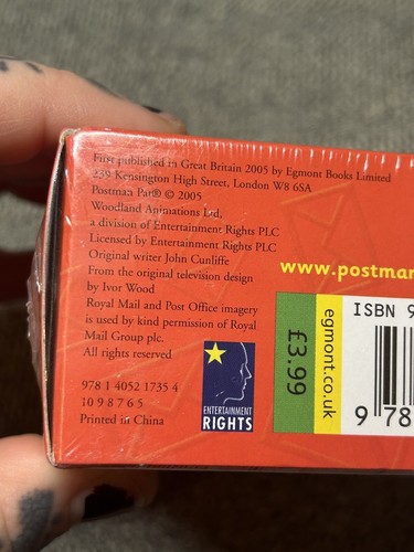 Postman Pat Pocket Library by John A Cunliffe (Board Book, 2005) Rare SEALED - Imagen 11 de 13