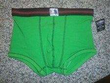 MENS MEDIUM LOBBO GREEN THICKER COTTON POUCH BRIEFS - NWT