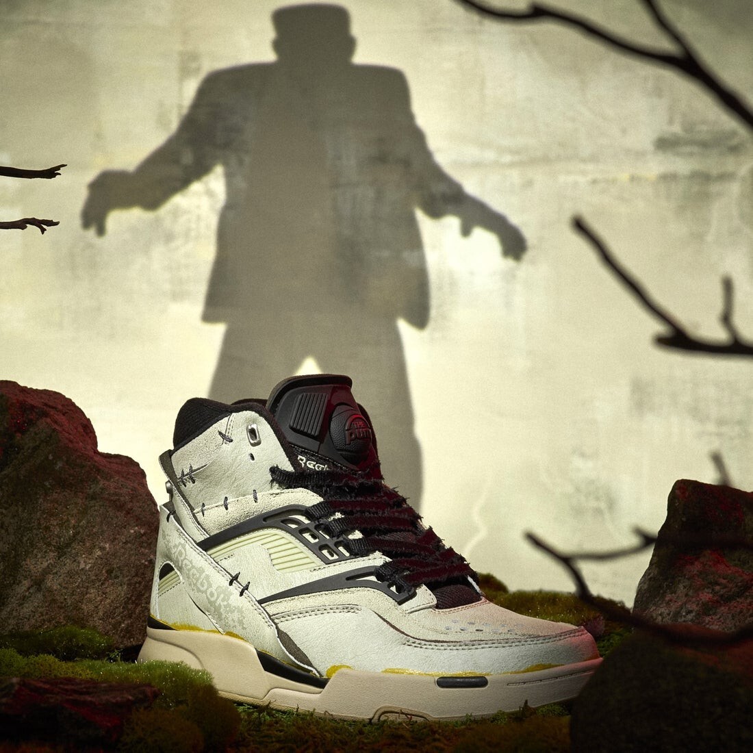 Reebok x UNIVERSAL MONSTERS PUMP TZ 100210066 Green Black | eBay